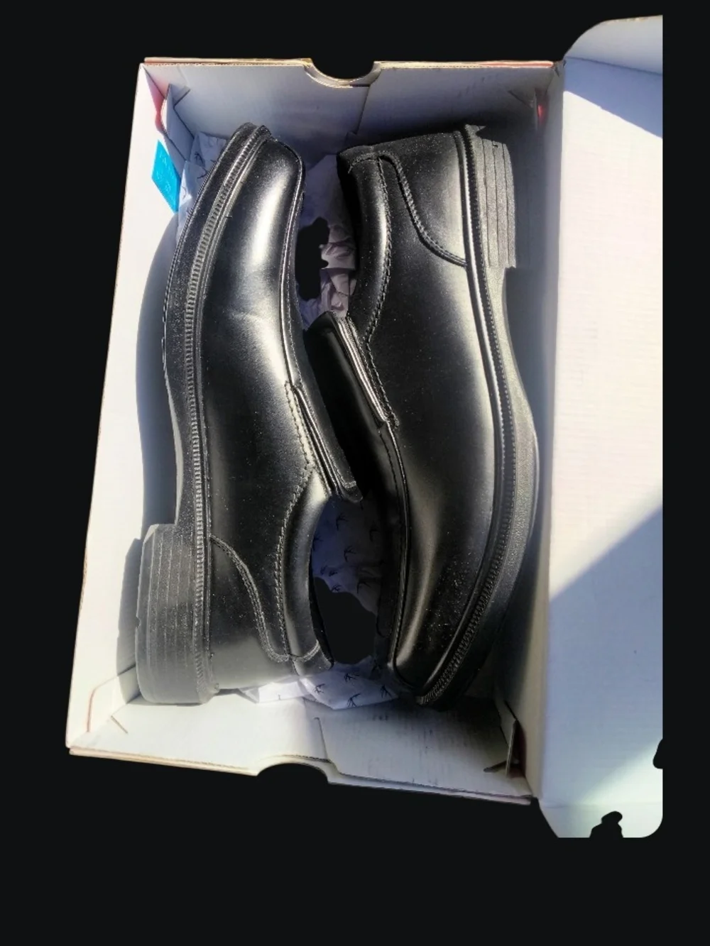 Classic Black Vega Greenpoint Slip-On Men's Dress Shoes Deer Stags Size 13W Nib